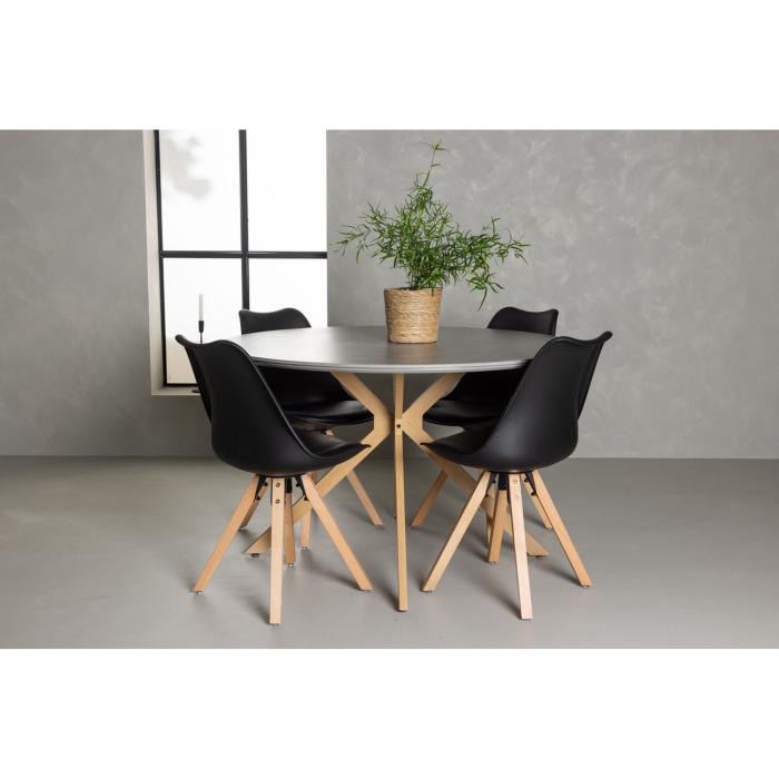 Round Dining Set Zeno