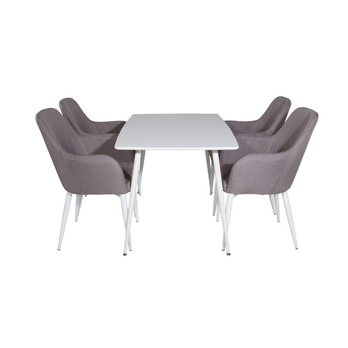 Rektangulär matgrupp Polar, Comfort