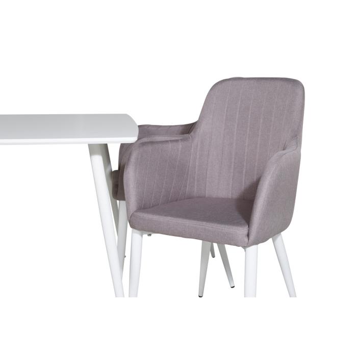 Rektangulär matgrupp Polar, Comfort
