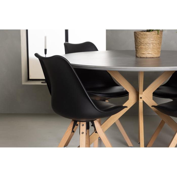 Round Dining Set Zeno