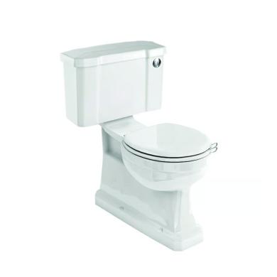 Toastol Standard Smal Cistern 44, S-l&aring;s, Soft-close, Spolknapp i Krom