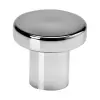 Knopp Blank Krom Platt Ø28mm