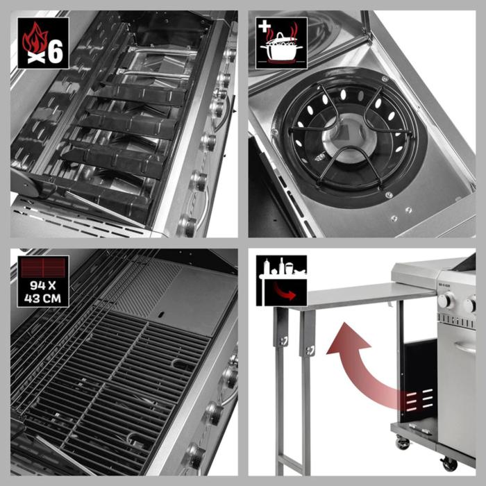 Gasolgrill Rexon 6.1 Cook 12120