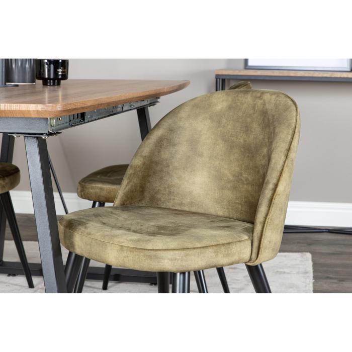 Rektangulär matgrupp Inca, Velvet