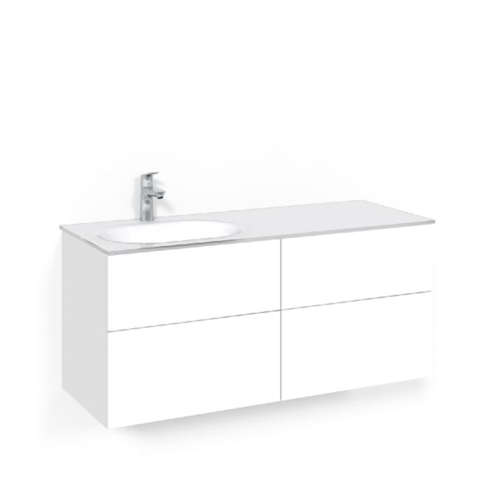 Kommod Crown 1200 Glastvättställ Edge
