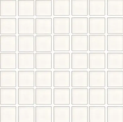 Mosaik Mt Matt Vit 2,5x2,5