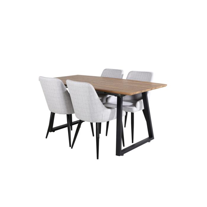 Rektangulär matgrupp Inca, Plaza