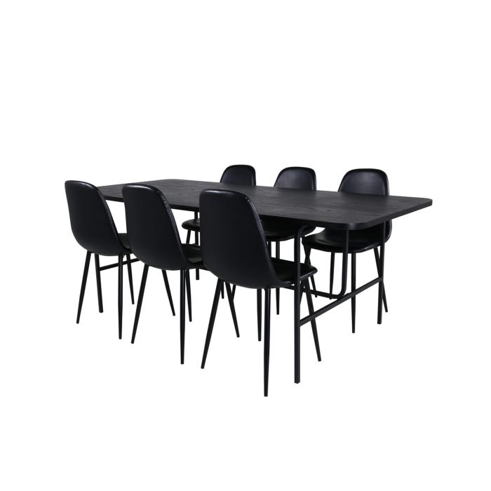 Rektangulär matgrupp Uno, Polar