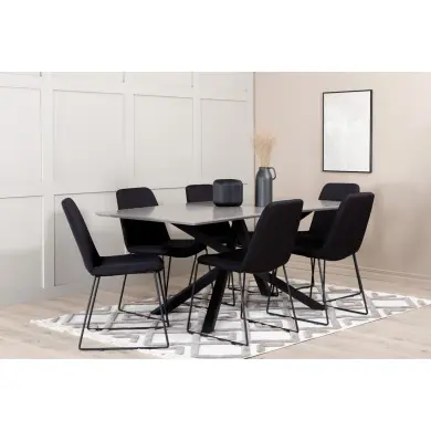 Rektangul&auml;r matgrupp Piazza, Muce