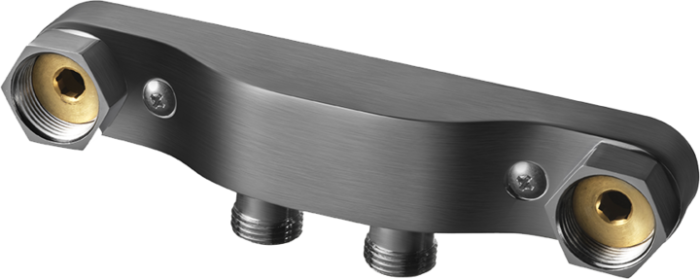 Blandarfäste 160 för utanpåliggande rör