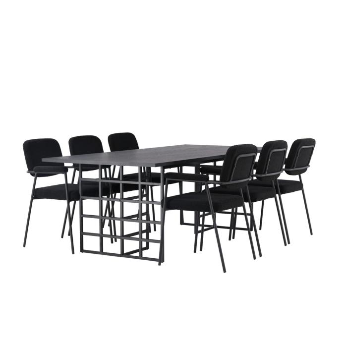 Rektangulär matgrupp Yesterday