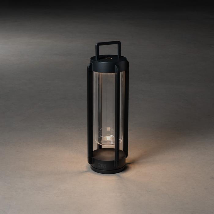 Lanterna Otranto USB Svart Dimbar