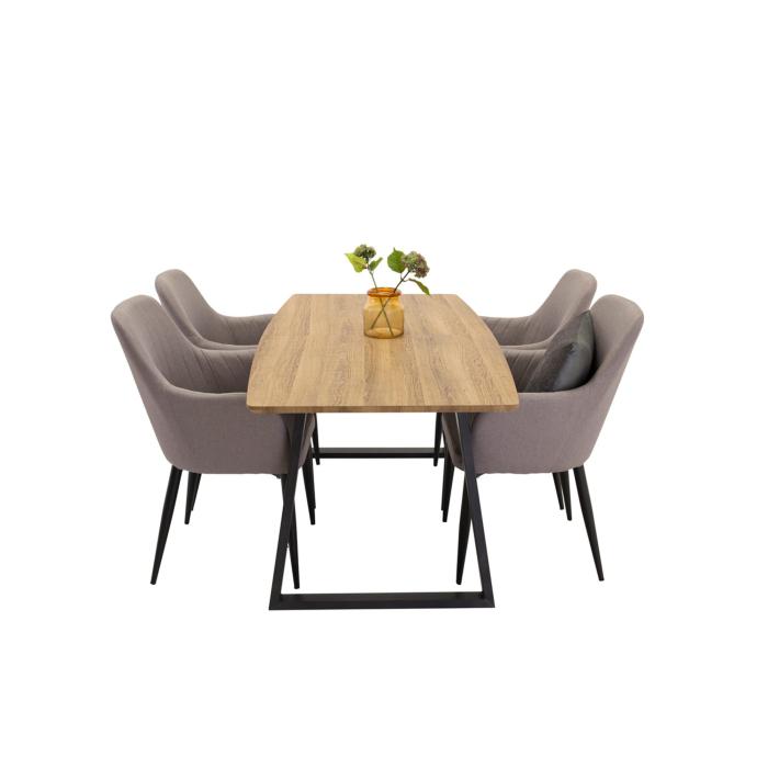 Rectangular Dining Set Comfort, Inca