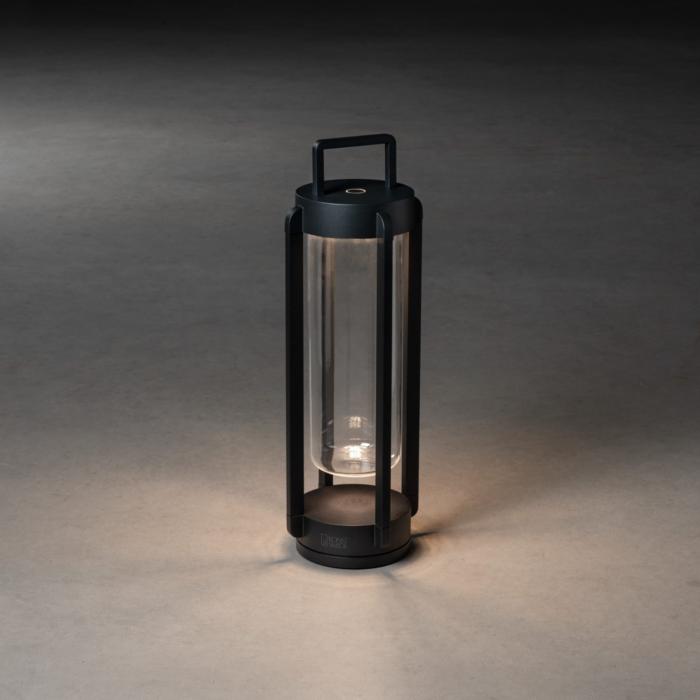 Lanterna Otranto USB Svart Dimbar