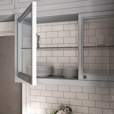 Kakel Sekel Vit Blank 7,5x15