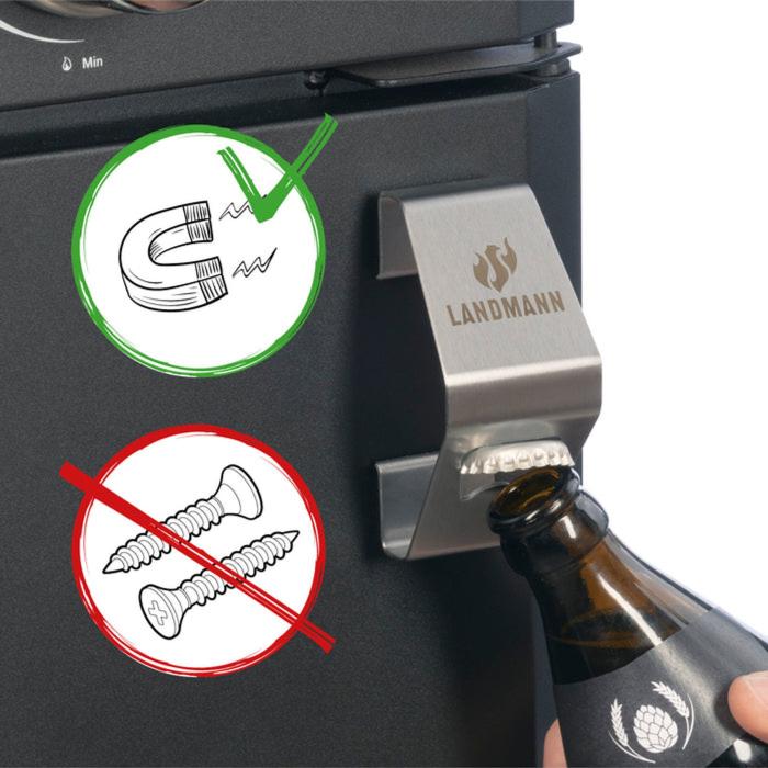 Flasköppnare Magnetisk