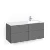Kommod Crown 1200 Glastv&auml;ttst&auml;ll Edge