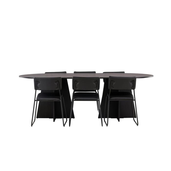Rektangulär matgrupp Bootcut, Kenth