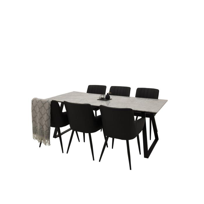 Round Dining Set Comfort, Estelle