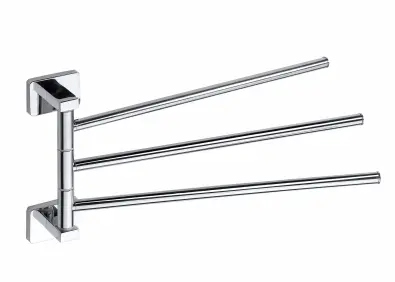 Handduksstång Svängbar Trippel 35cm