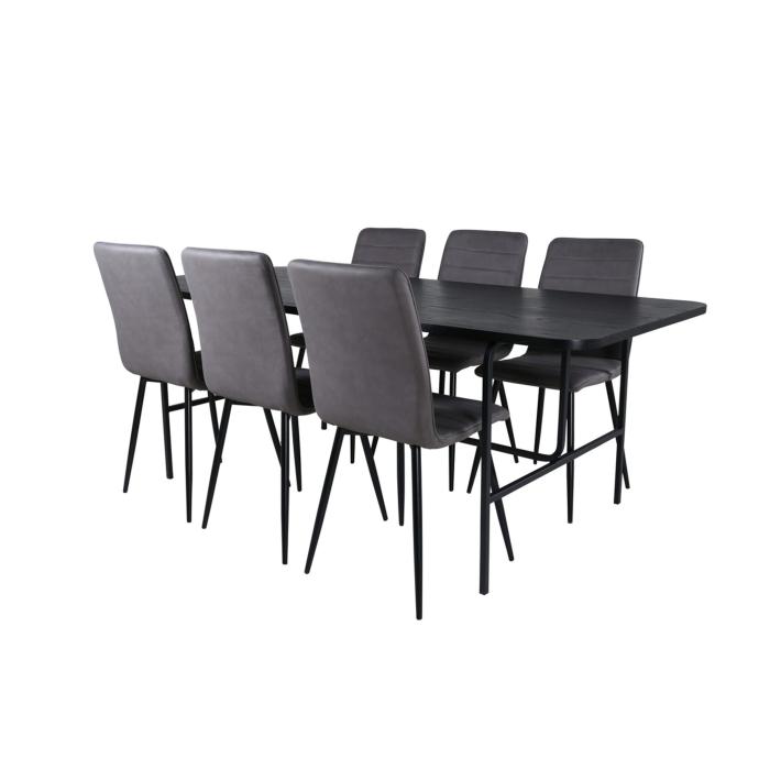Rectangular Dining Set Uno, Windu
