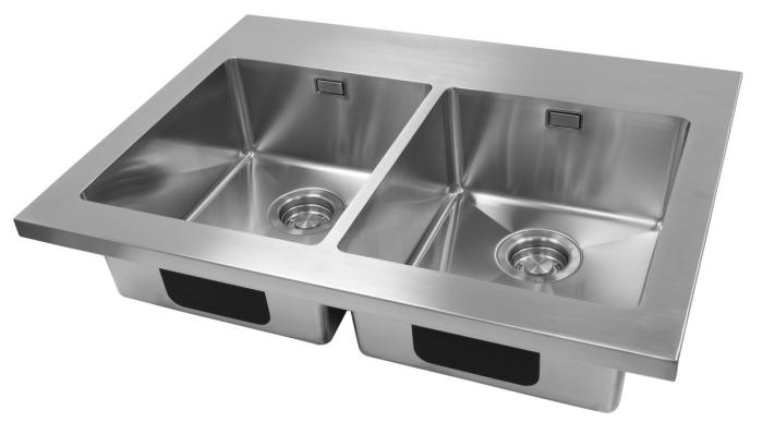 Diskbänk Dubbel - 80 cm