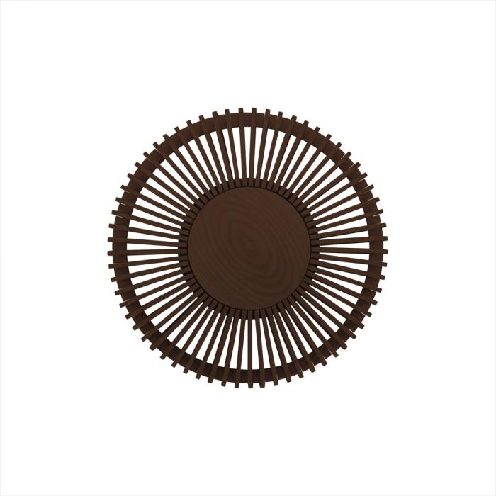 Clava Up Wood Medium Vägglampa - Ø 35 x 16,4 cm