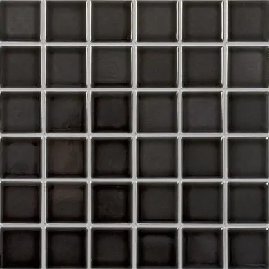 Mosaik Mt M&ouml;rkgr&aring; Blank 4,8x4,8