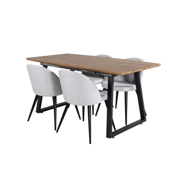 Rektangulär matgrupp Inca, Velvet