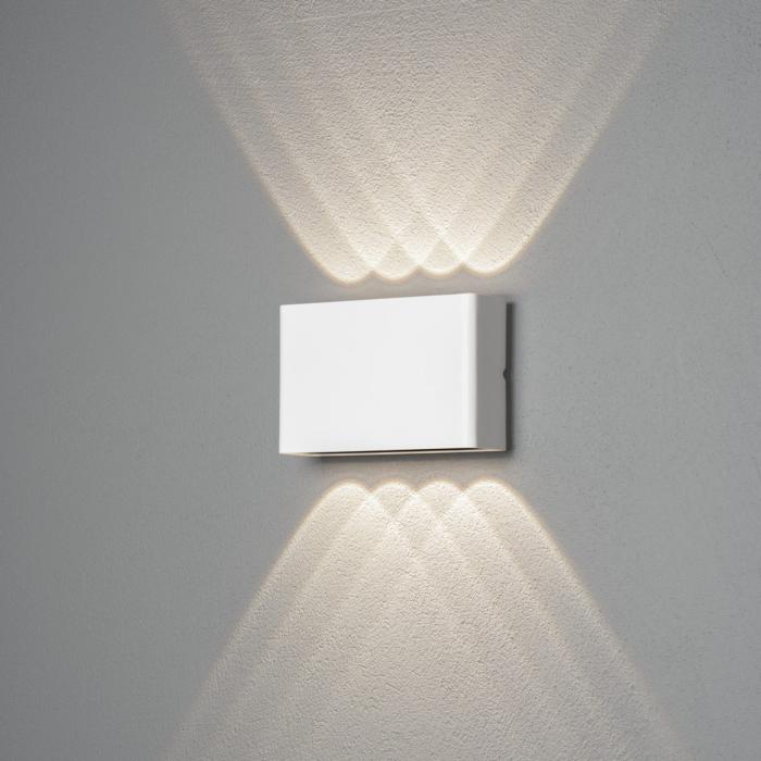 Vägglampa Ute Chieri 2x4 HP-LED