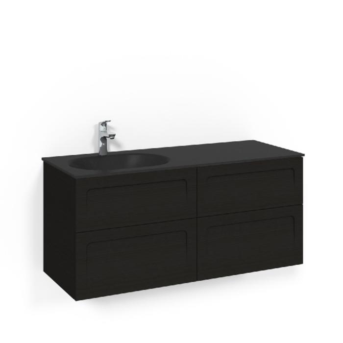 Kommod Crown 1200 Glastvättställ Edge