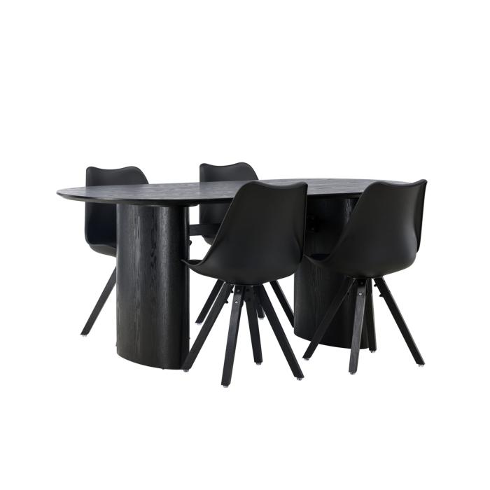 Oval Dining Set Zeno