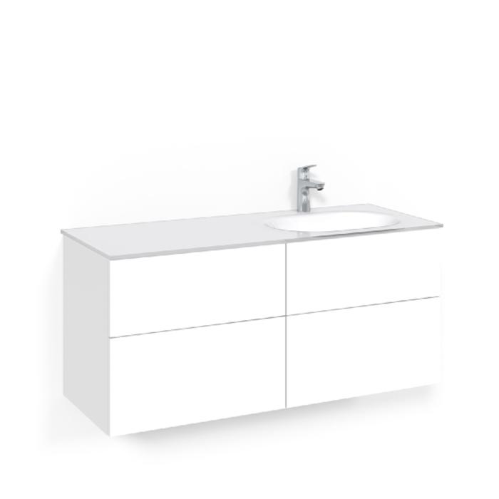 Kommod Crown 1200 Glastvättställ Edge