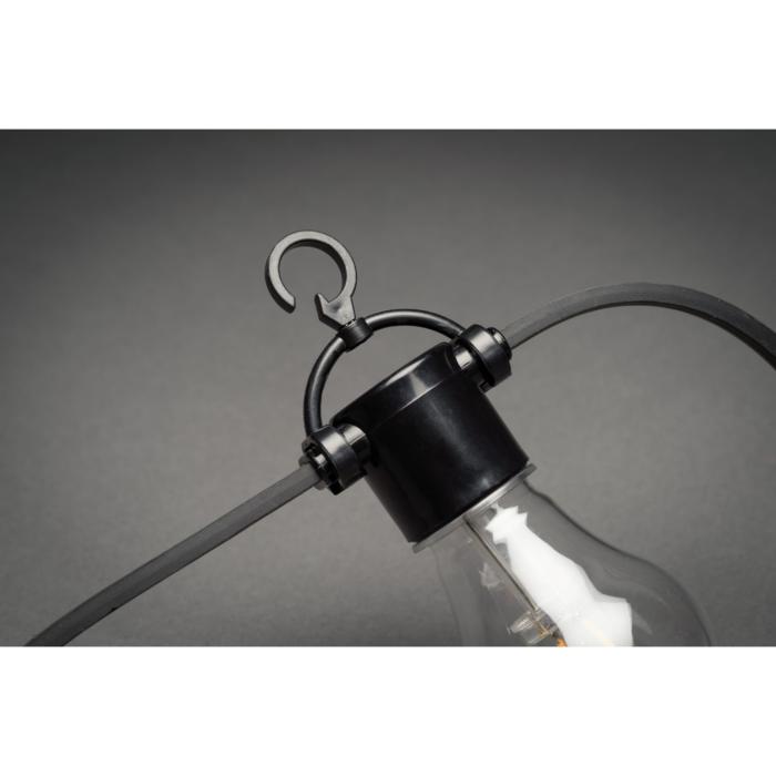 Ljusslinga Ute E27 10 amber M-form utbytbar LED