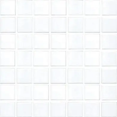 Mosaik Mt Vitblank 6110 2,5x2,5