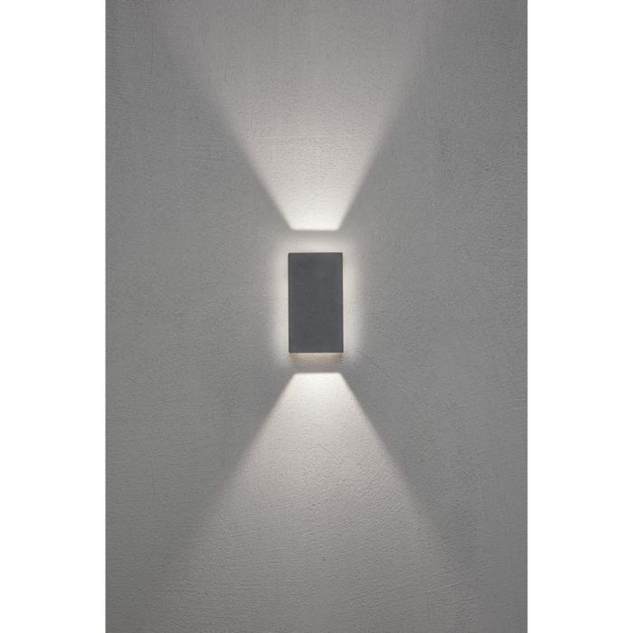 Vägglampa Ute Cremona HP-LED Mörkgrå Upp/ner/bak