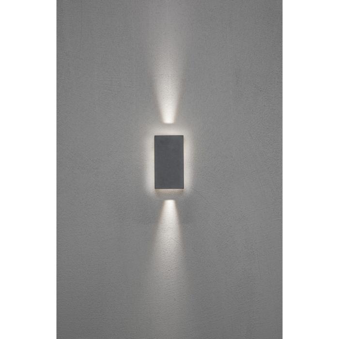 Vägglampa Ute Cremona HP-LED Mörkgrå Upp/ner/bak