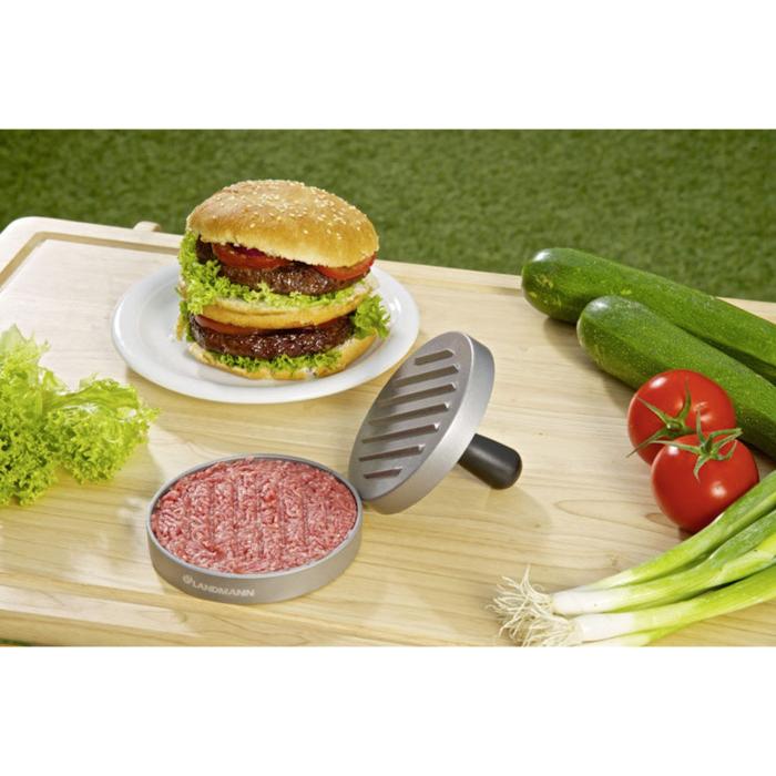 Hamburgerpress i Aluminium