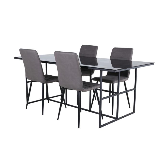 Rectangular Dining Set Leif, Windu