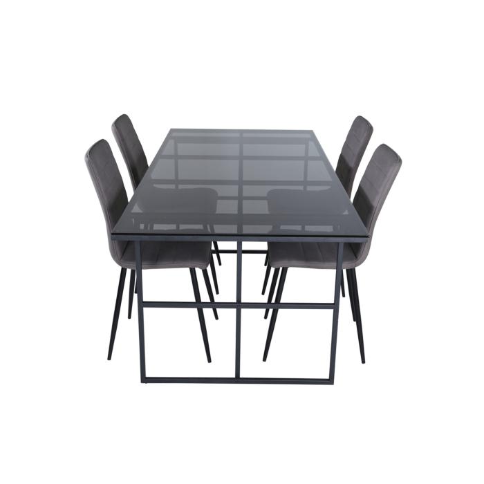 Rectangular Dining Set Leif, Windu
