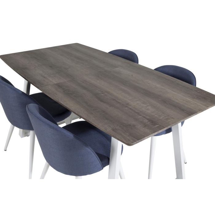 Rektangulär matgrupp Inca, Velvet
