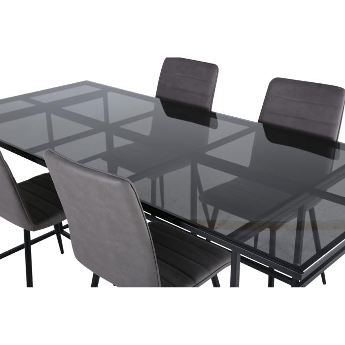 Rectangular Dining Set Leif, Windu