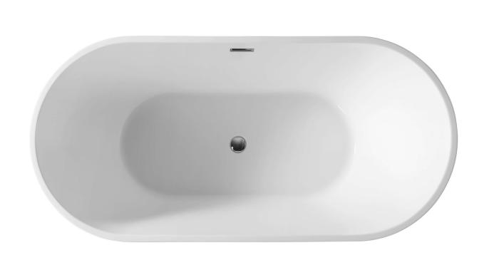 Badkar DELICATE Fristående Vit