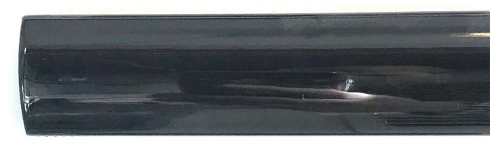 Bård Rund Antracite Blank 2,5x15