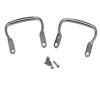 Handtag med Skruvar & Mall till toalettsits 2-pack