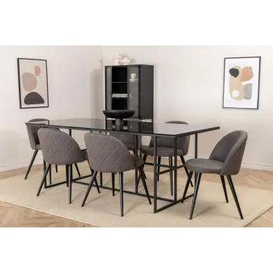 Rektangul&auml;r matgrupp Leif, Velvet