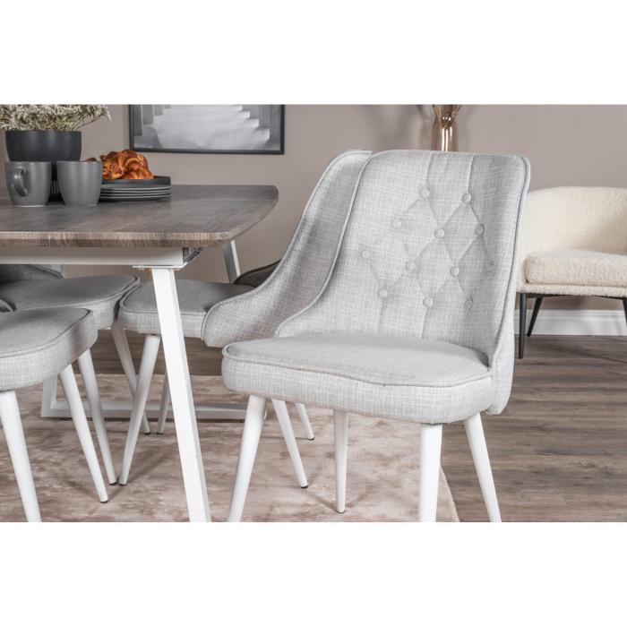 Rektangulär matgrupp Inca, Velvet Deluxe