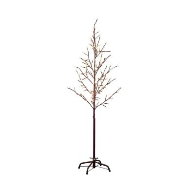 Ljusdekoration Ute Tr&auml;d 150 cm Cherry LED Brun