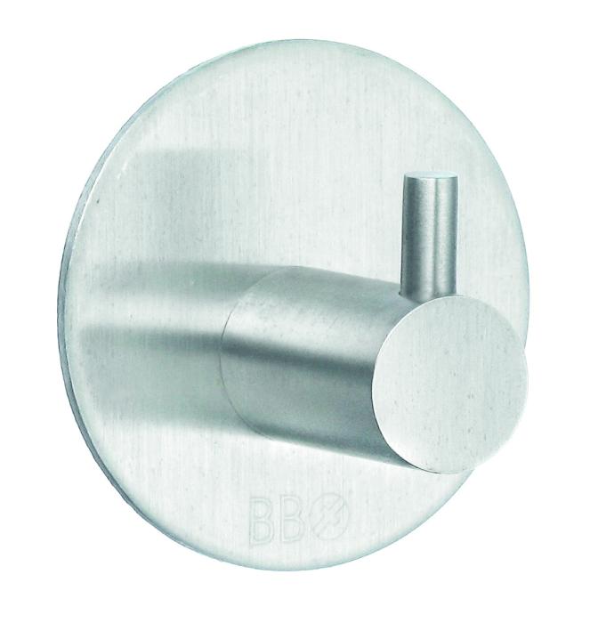 Enkelkrok Design Självhäftande Rostfritt Stål Ø48mm