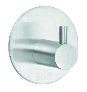 Enkelkrok Design Självhäftande Rostfritt Stål Ø48mm